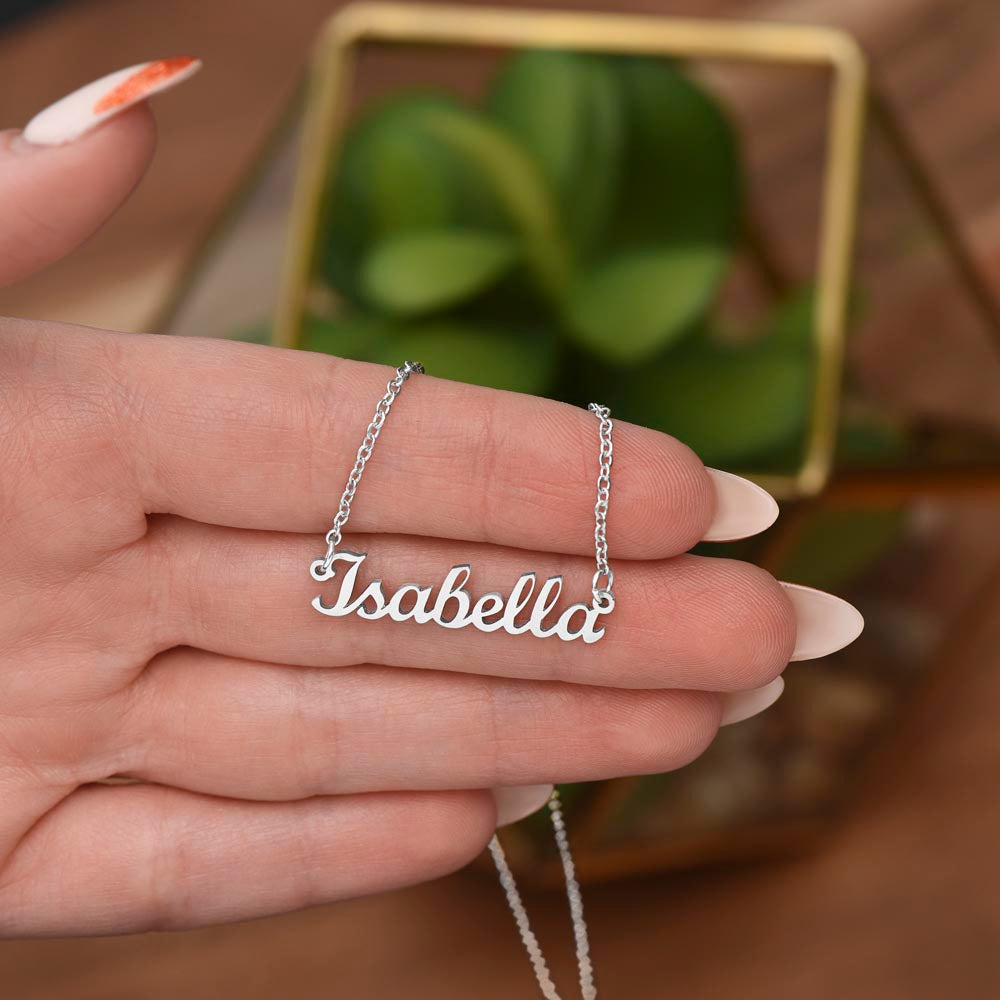 Daughter Custom Name Necklace