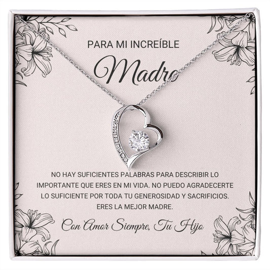 Para Mi Increíble Madre - Para Siempre Amor Collar