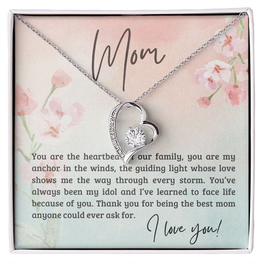 To My Mom - Forever Love Necklace