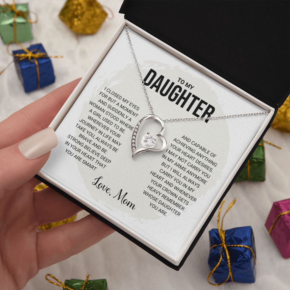 To My Daughter - Forever Love Necklace