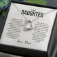 To My Daughter - Forever Love Necklace