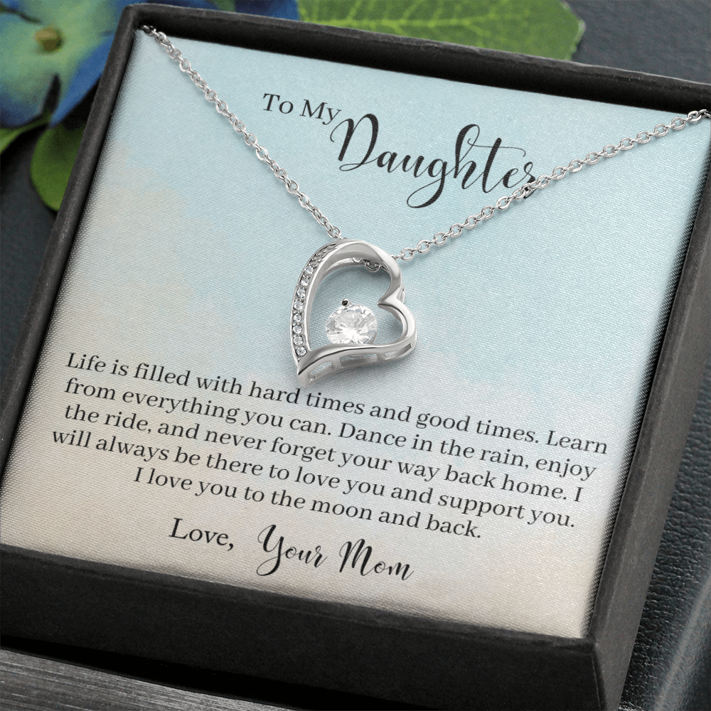 Daughter - Learn from Everything - Forever Love Necklace