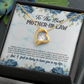 Mother-in-Law - Lucky to Have You - Forever Love Necklace