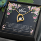 Mom - Forever Grateful - Forever Love Necklace